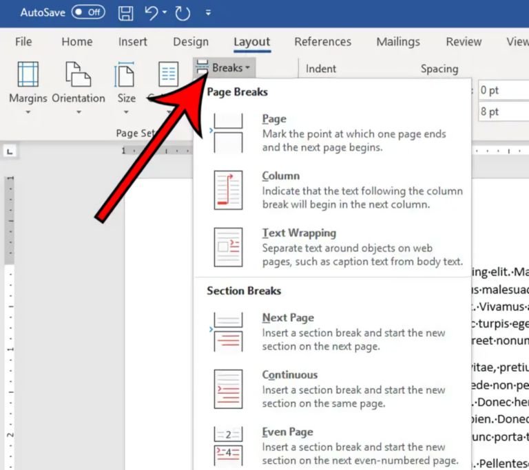 How To Remove Section Breaks in Word