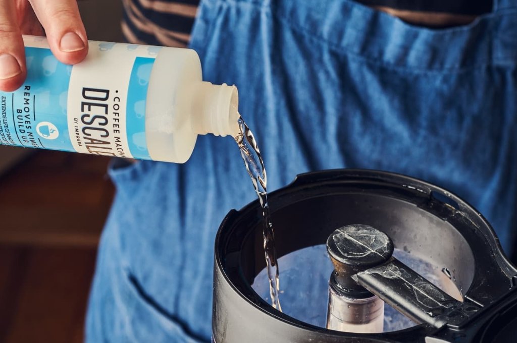 Impressa Descaler with Zacconi Espresso Machine